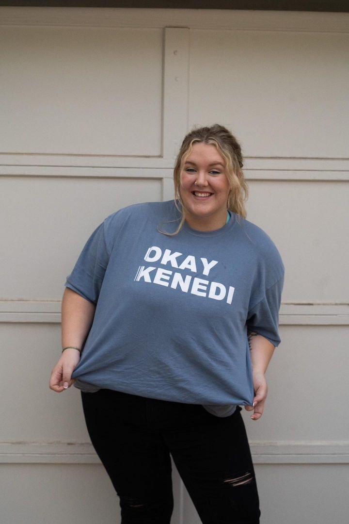 Okay Kenedi "we're all okay" T-Shirt