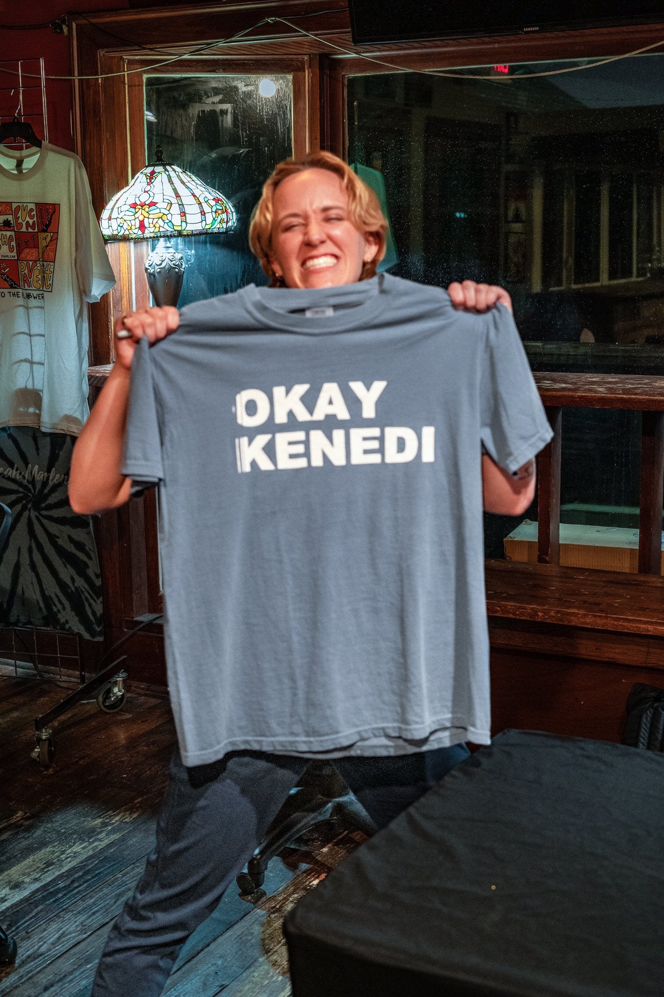 Okay Kenedi "we're all okay" T-Shirt